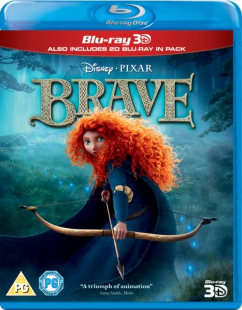 Cover for Brave (Blu-ray 3d) · Brave 3D+2D (Blu-ray) (2014)