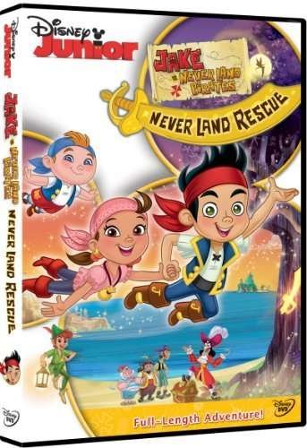 Cover for Walt Disney Home Entertainment · Jake And The Never Land Pirates; Jake's Never Land Rescue (DVD) (2013)