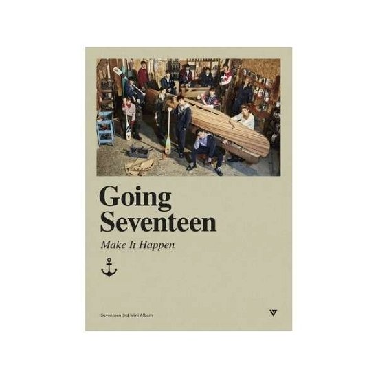 Cover for Seventeen · Going Seventeen - Make It Happen Version (CD) [Make It Happen edition] (2016)