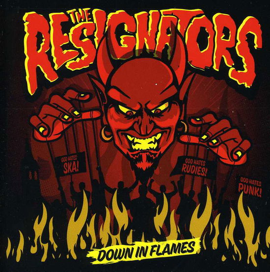 Cover for Resignators The Resignators The · Down in Flames (CD) (2013)