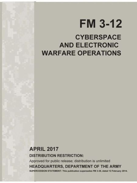 Cover for Headquarters Department Of The Army · Cyberspace and Electronic Warfare Operations (FM 3-12) (Paperback Book) (2019)