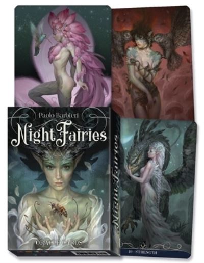 Cover for Ltd. Llewellyn Worldwide · Barbieri Night Fairies Oracle Cards (Cards) (2022)