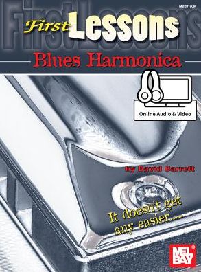 Cover for David Barrett · Blues Harmonica - First Lessons (Paperback Book) (2015)