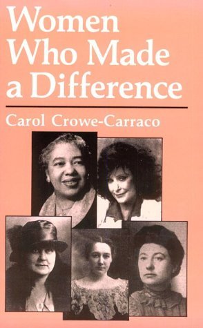 Women Who Made a Difference - New Books for New Readers - Carol Crowe-Carraco - Książki - The University Press of Kentucky - 9780813109015 - 19 września 1989