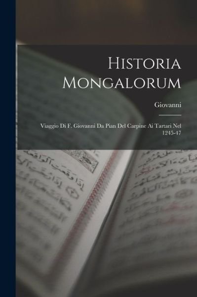 Cover for Giovanni · Historia Mongalorum (Buch) (2022)
