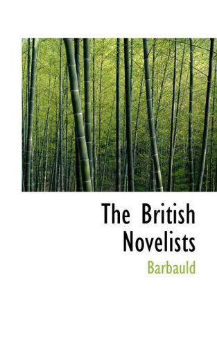 Cover for Barbauld · The British Novelists (Paperback Book) (2009)