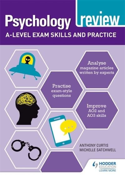 Cover for Anthony Curtis · Psychology Review: A-level Exam Skills and Practice (Pocketbok) (2020)