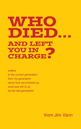 Cover for Jim Vann · Who Died...and Left You in Charge? (Paperback Book) (2007)