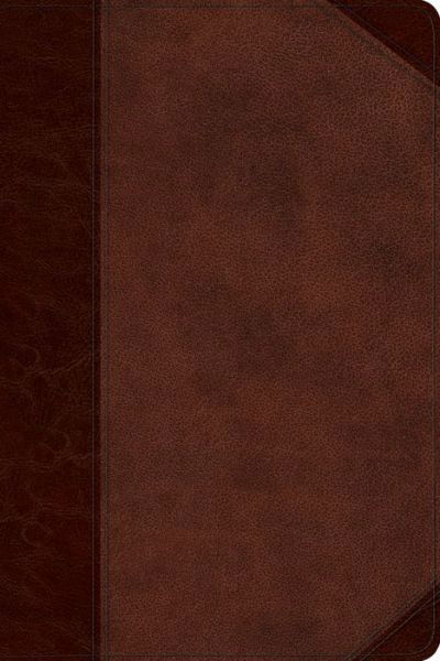 Cover for Crossway Bibles · ESV Gospel Transformation Bible (Leather Book) [Brown/Walnut Imitation] (2013)