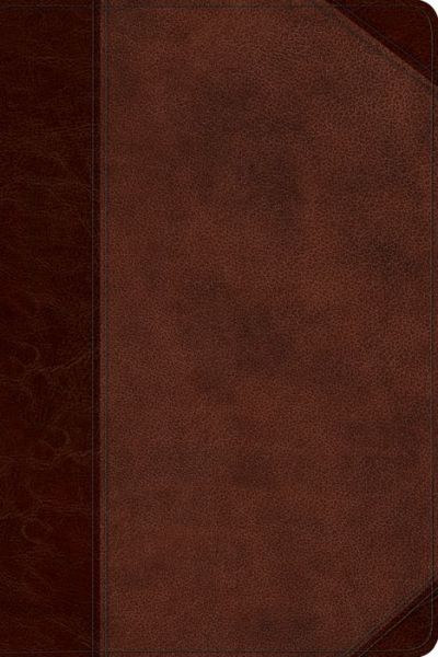 Cover for Crossway Bibles · ESV Gospel Transformation Bible (Leather Book) [Brown/Walnut Imitation] (2013)