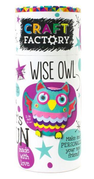 Craft Factory Wise Owl: Make and Personalize Your New Friend! - Parragon Books Ltd - Książki - Parragon - 9781474819015 - 16 października 2015