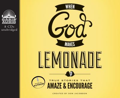 Cover for Don Jacobson · When God Makes Lemonade (CD) (2013)