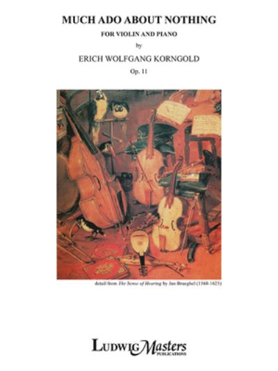 Cover for Erich Wolfgang Korngold · Much Ado, Op. 11 for Violin and Piano (Paperback Book) (2020)