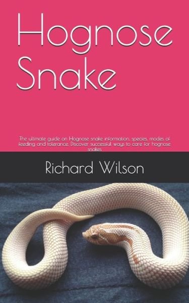 Cover for Richard Wilson · Hognose Snake (Paperback Book) (2019)