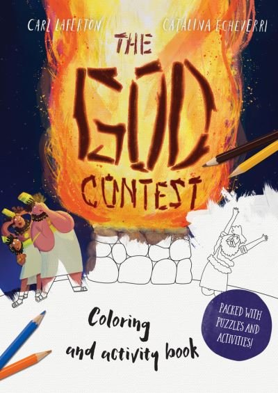 Cover for Carl Laferton · God Contest Coloring and Activity Book (Book) (2022)