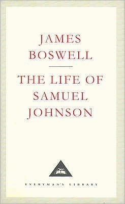 Cover for James Boswell · The Life Of Samuel Johnson - Everyman's Library CLASSICS (Hardcover Book) (1992)