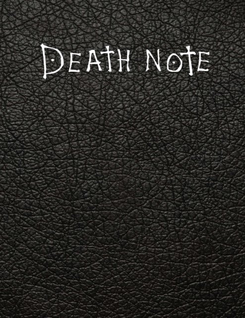 Death Note Notebook with rules: Death Note With Rules - Death Note Notebook inspired from the Death Note movie - Death Note - Bücher - Fortes Beauty Salon LLC - 9782123499015 - 1. April 2023