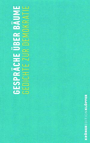 Cover for Hubert Klöpfer · Gespräche über Bäume (Book) (2025)