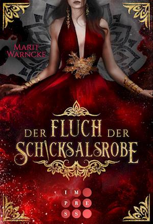 Cover for Marit Warncke · Der Fluch der Schicksalsrobe (Woven Magic 2) (Bog) (2023)