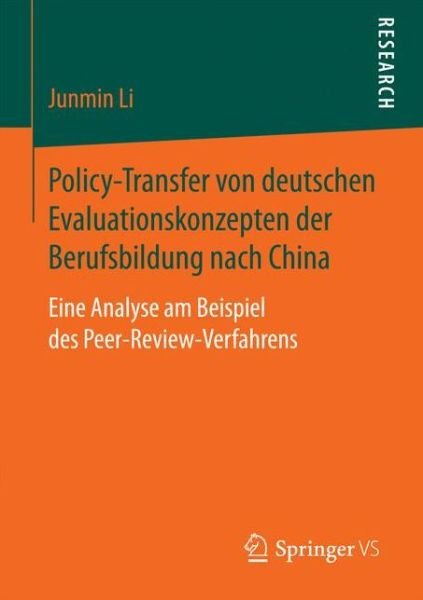 Cover for Li · Policy-Transfer von deutschen Evalua (Book) (2017)