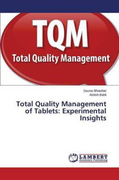 Cover for Bhandari · Total Quality Management of Ta (Bok) (2015)