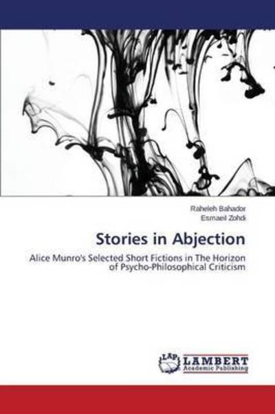 Cover for Bahador · Stories in Abjection (Buch) (2015)