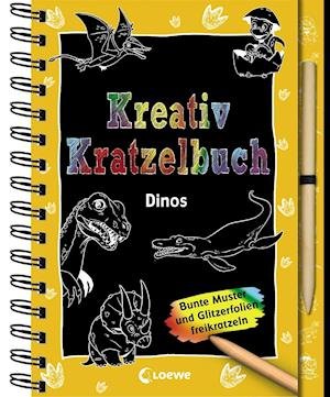 Cover for Kreativ-Kratzelbuch · Kreativ-Kratzelbuch: Dinos (Legetøj) (2015)