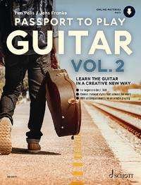 Cover for Jens Franke · Passport To Play Guitar Vol. 2: Learn the Guitar in a Creative New Way (Sheet music) (2021)