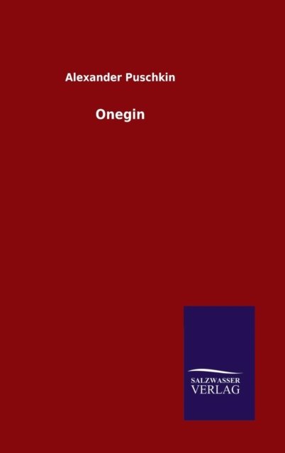 Cover for Puschkin · Onegin (Book) (2015)
