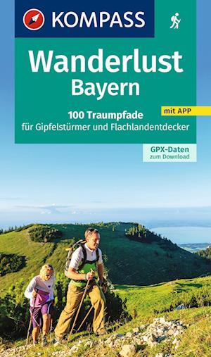 Cover for KOMPASS Wanderlust Bayern (Book) (2023)