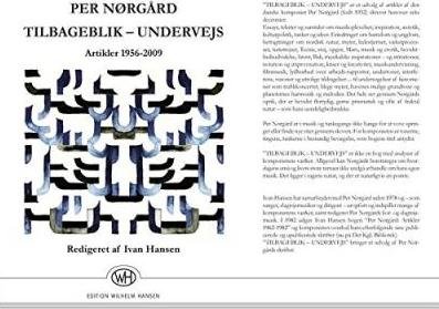 Cover for Per Nørgård · Tilbageblik - undervejs (Bog) [1. udgave] (2001)