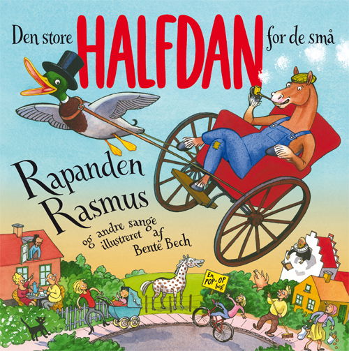 Cover for Halfdan Rasmussen · Den store Halfdan for de små (Gebundesens Buch) [1. Ausgabe] [Indbundet] (2011)