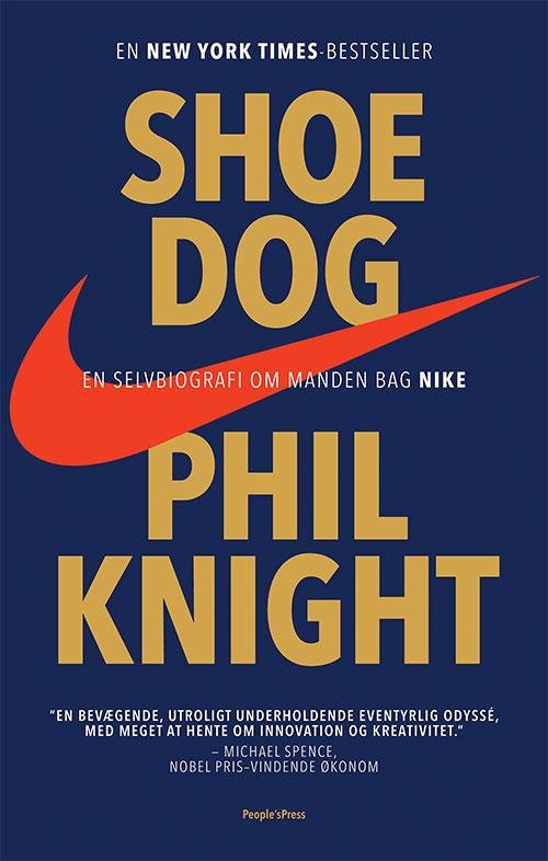 Cover for Phil Knight · Shoe Dog (Indbundet Bog) [1. udgave] (2016)