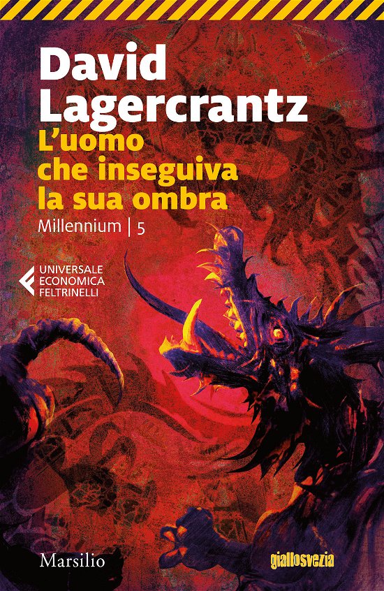 Cover for David Lagercrantz · L' Uomo Che Inseguiva La Sua Ombra. Millennium #05 (Buch)