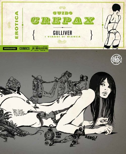 Cover for Guido Crepax · Erotica #12 - Gulliver - I Viaggi Di Bianca (DVD)