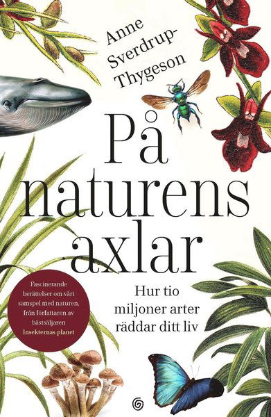 Cover for Anne Sverdrup-Thygeson · På naturens axlar : hur tio miljoner arter räddar ditt liv (Innbunden bok) (2021)