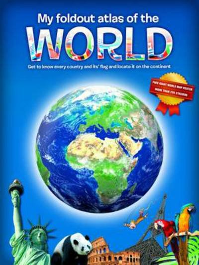 Cover for My Fold-Out Atlas of the World (Hardcover Book) (2014)
