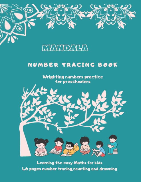 Cover for Magida Cat · Mandala number tracing book: Learning the easy maths for kids by number tracing, counting and drawning (Paperback Book) (2022)