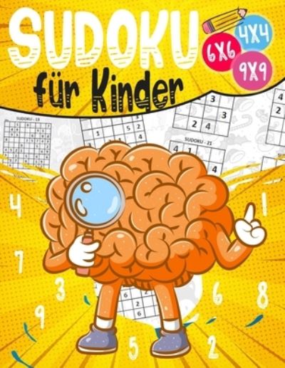 Cover for Badabooom Kollektion · Sudoku für Kinder 4x4 - 6x6 - 9x9 (Pocketbok) (2020)