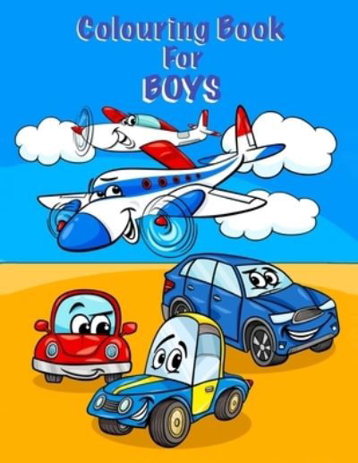 Colouring Book For Boys - Chroma Creations - Books - Independently Published - 9798710793015 - February 17, 2021