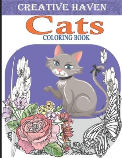 Cover for Meddani Coloring · Creative Haven Cats Coloring Book (Paperback Bog) (2021)