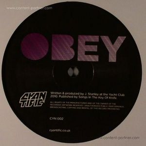 Cover for Cyantific · Obey / Bounce It (12&quot;) (2011)