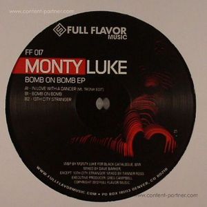 Cover for Monty Luke · Bomb on Bomb EP (12&quot;) (2012)