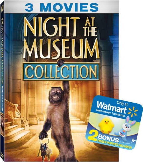 Cover for Night at the Museum 3-movie Collection (DVD) (2017)