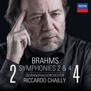 Cover for J. Brahms · Symphonies No.2 &amp; 4 (CD) (2014)