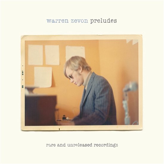 Cover for Warren Zevon · Preludes (SKY BLUE VINYL) (LP) [Reissue, Limited edition] (2021)