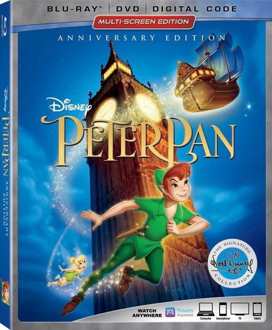 Cover for Peter Pan Signature Collection (Blu-Ray) (2018)