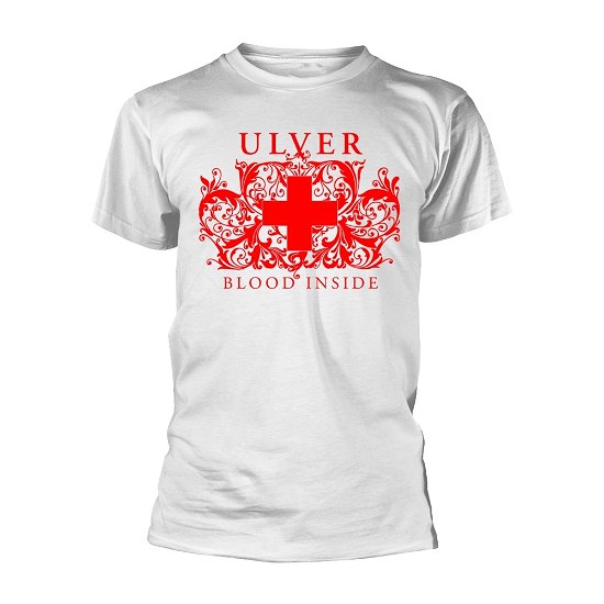 Cover for Ulver · Blood Inside (White) (T-shirt) [size S] (2023)