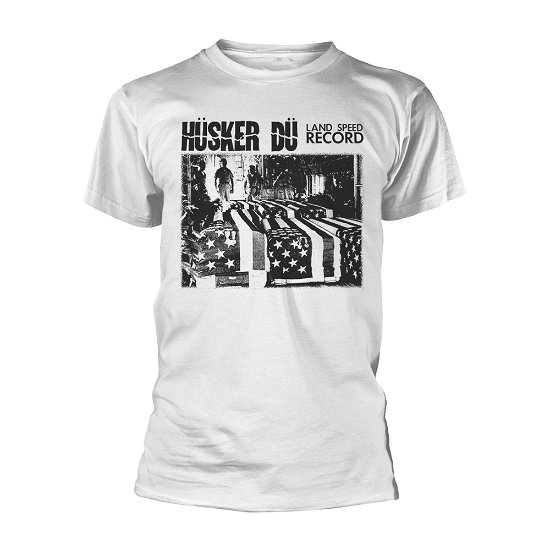 Cover for Husker Du · Land Speed Record (White) (T-shirt) [size M] [White edition] (2018)
