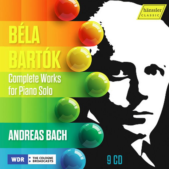 Cover for Bartok / Bach · Complete Works for Piano Solo (CD) (2024)